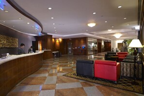 Sala de estar en el lobby