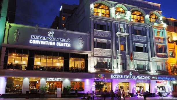 A building with a convention center and a hotel. - Royal Hotel Saigon (Ho Chi Minh City)