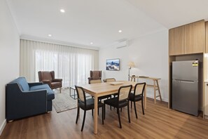 Two Bedroom Apartment | Living area | 50-inch flat-screen TV with digital channels, TV - Clare Country Club (Clare)