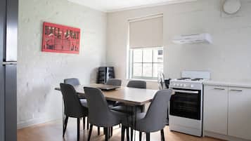 Cottage, Multiple Beds | Private kitchen | Coffee/tea maker, electric kettle, eco-friendly cleaning products