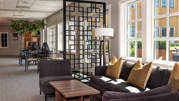 Sitteområde i lobbyen