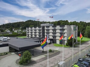 Fassade der Unterkunft