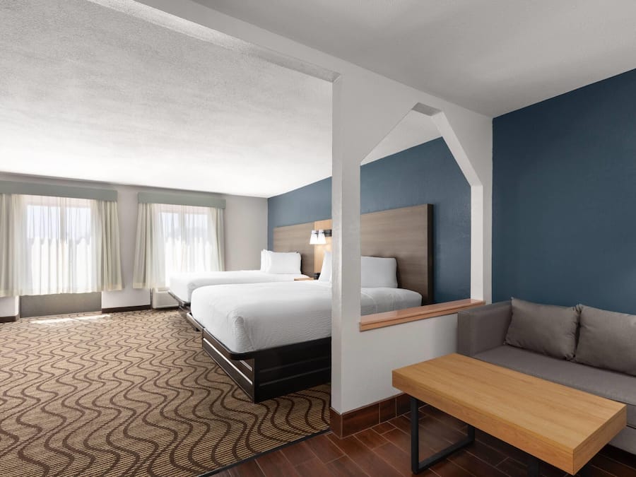 Premium bedding, pillow-top beds, individually decorated