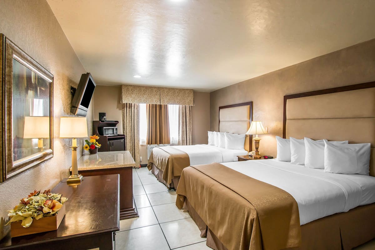 1 bedroom, individually decorated, blackout curtains, iron/ironing board