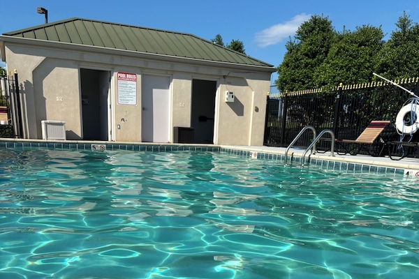Seasonal outdoor pool