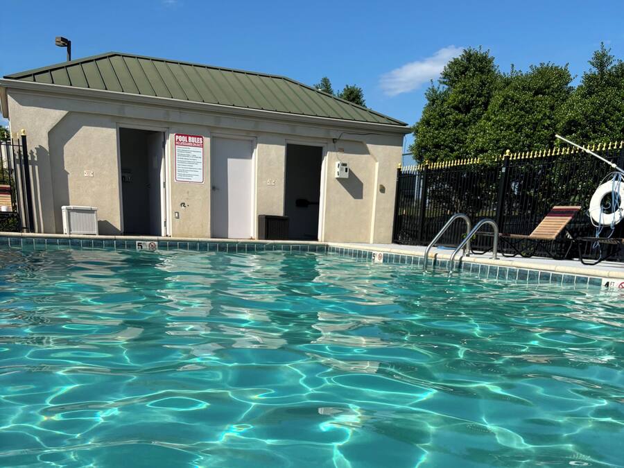 Seasonal outdoor pool