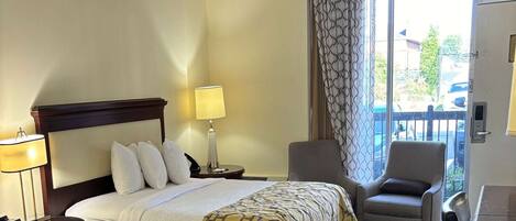 Coffres-forts dans les chambres, rideaux occultants