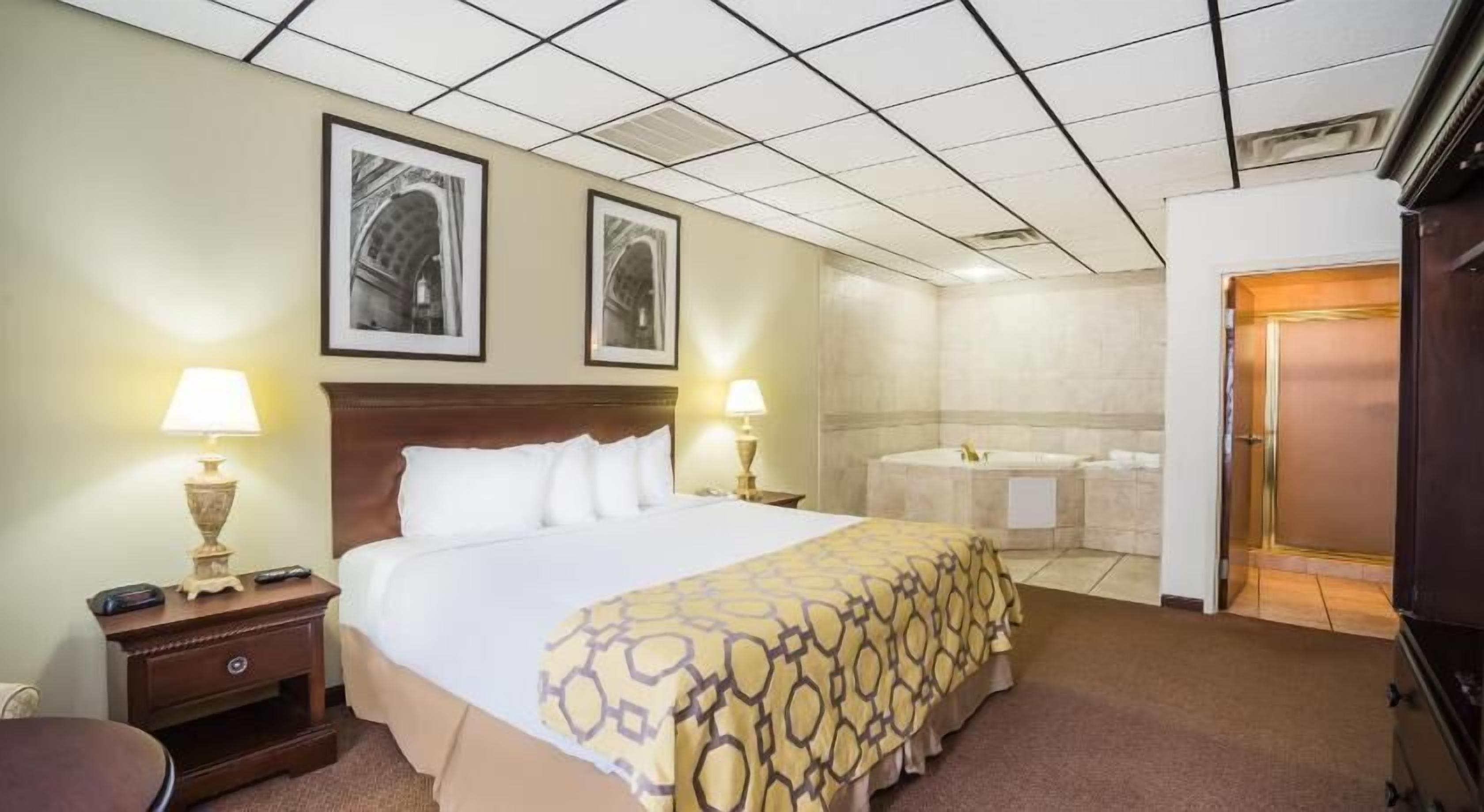 In-room safe, blackout drapes, iron/ironing board