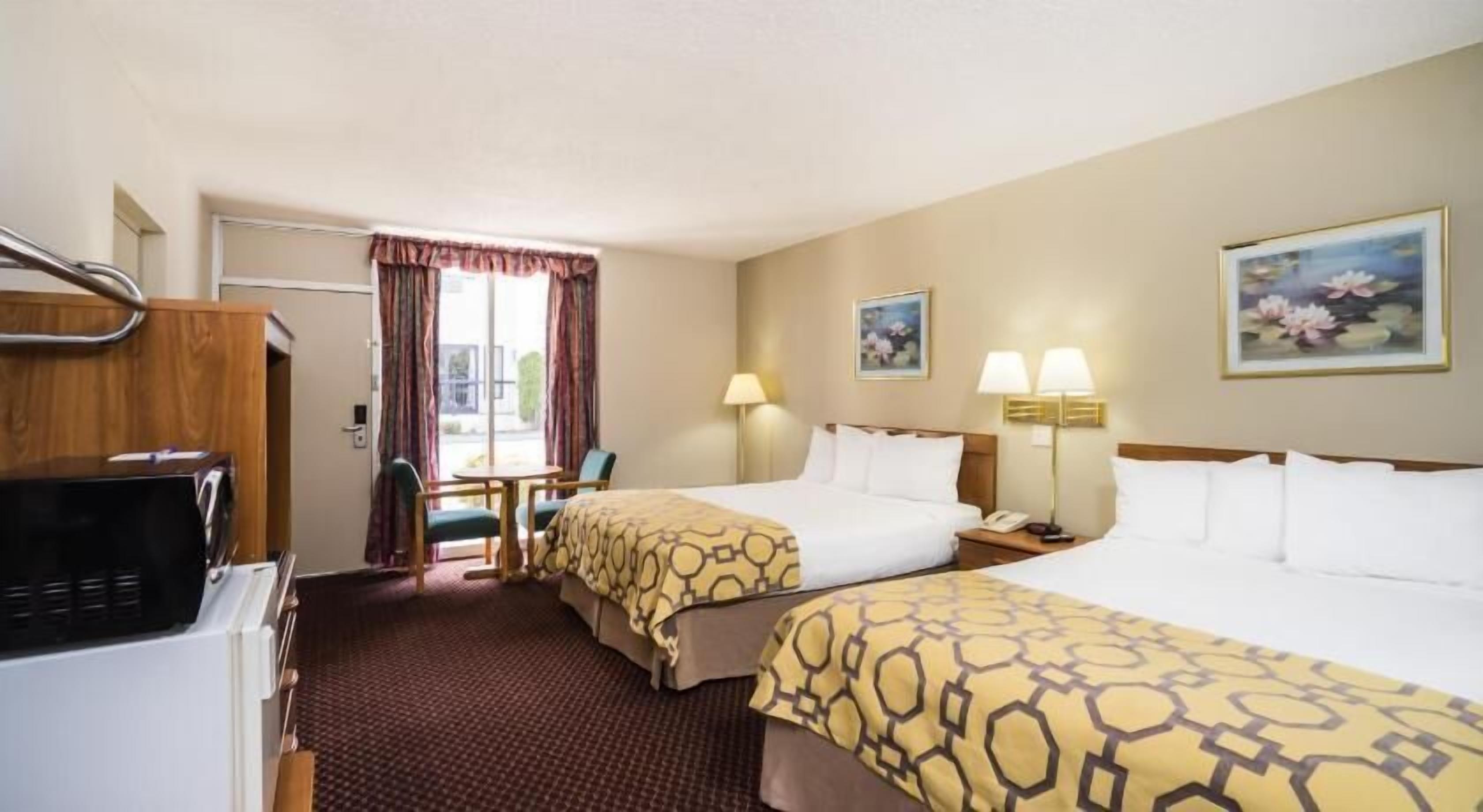 In-room safe, blackout drapes, iron/ironing board