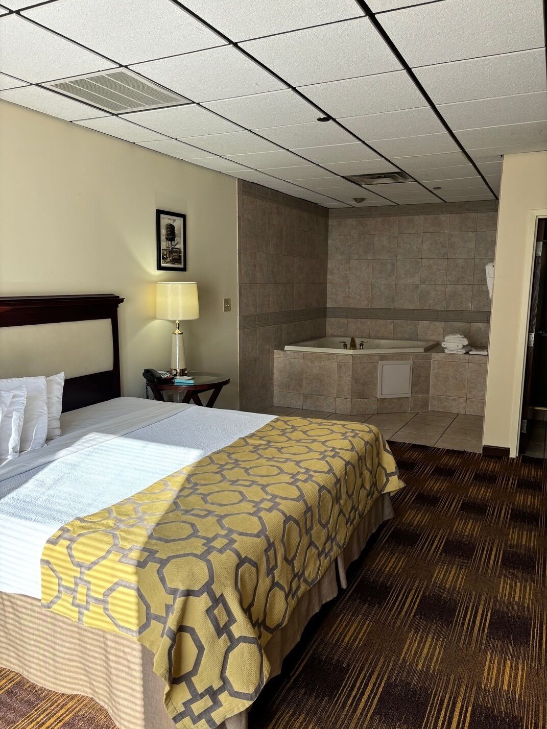 Suite, 1 King Bed, Non Smoking (One-Bedroom, First Floor) | In-room safe, blackout drapes, iron/ironing board