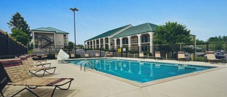 Seasonal outdoor pool