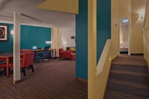 Desk, iron/ironing board, free cots/infant beds, free WiFi