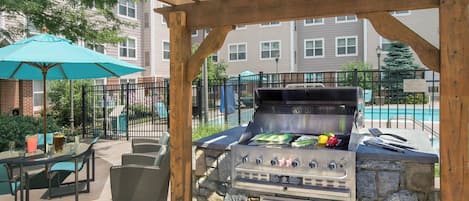 Aire de pique-nique/barbecue