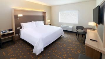 Minibar, in-room safe, desk, blackout curtains