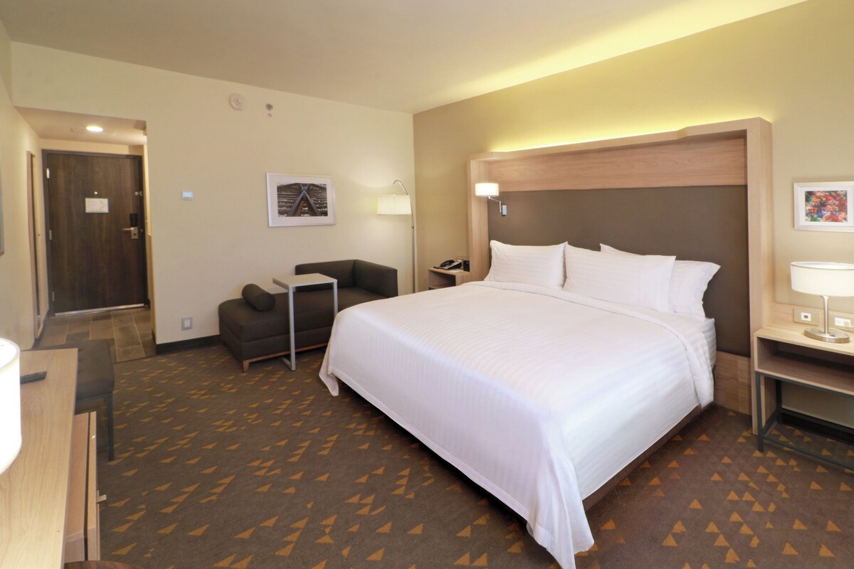 Standard Room, 1 King Bed | Minibar, in-room safe, desk, blackout drapes