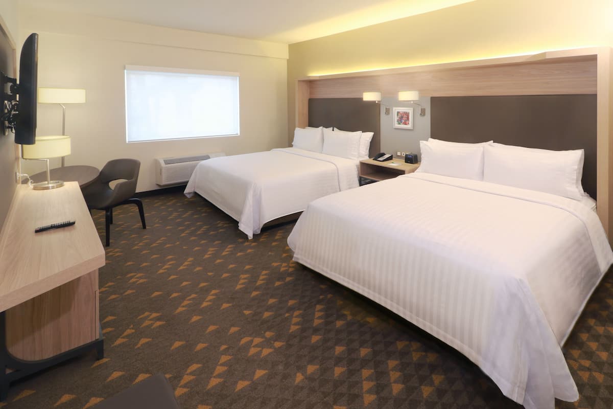 Minibar, in-room safe, desk, blackout curtains