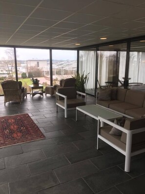 Lobby sitting area