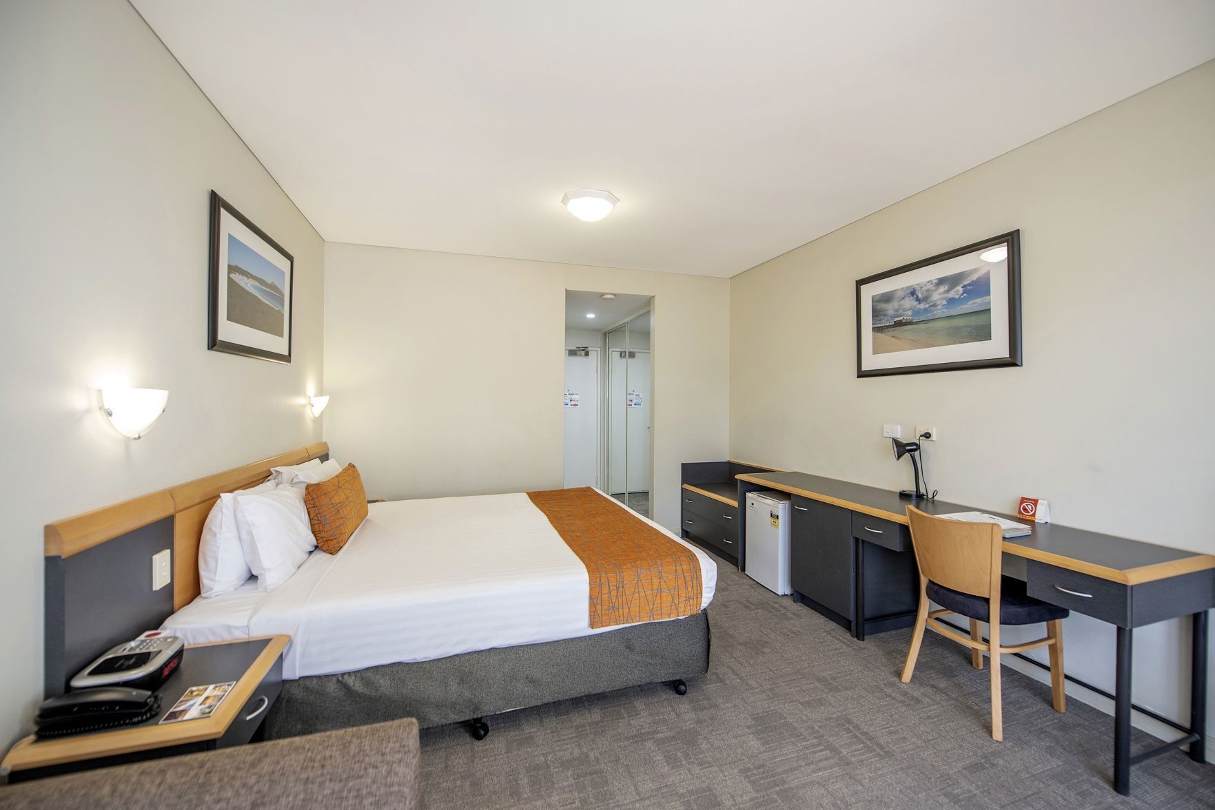 In-room safe, desk, blackout drapes, iron/ironing board