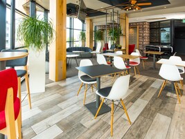 Sala de estar en el lobby