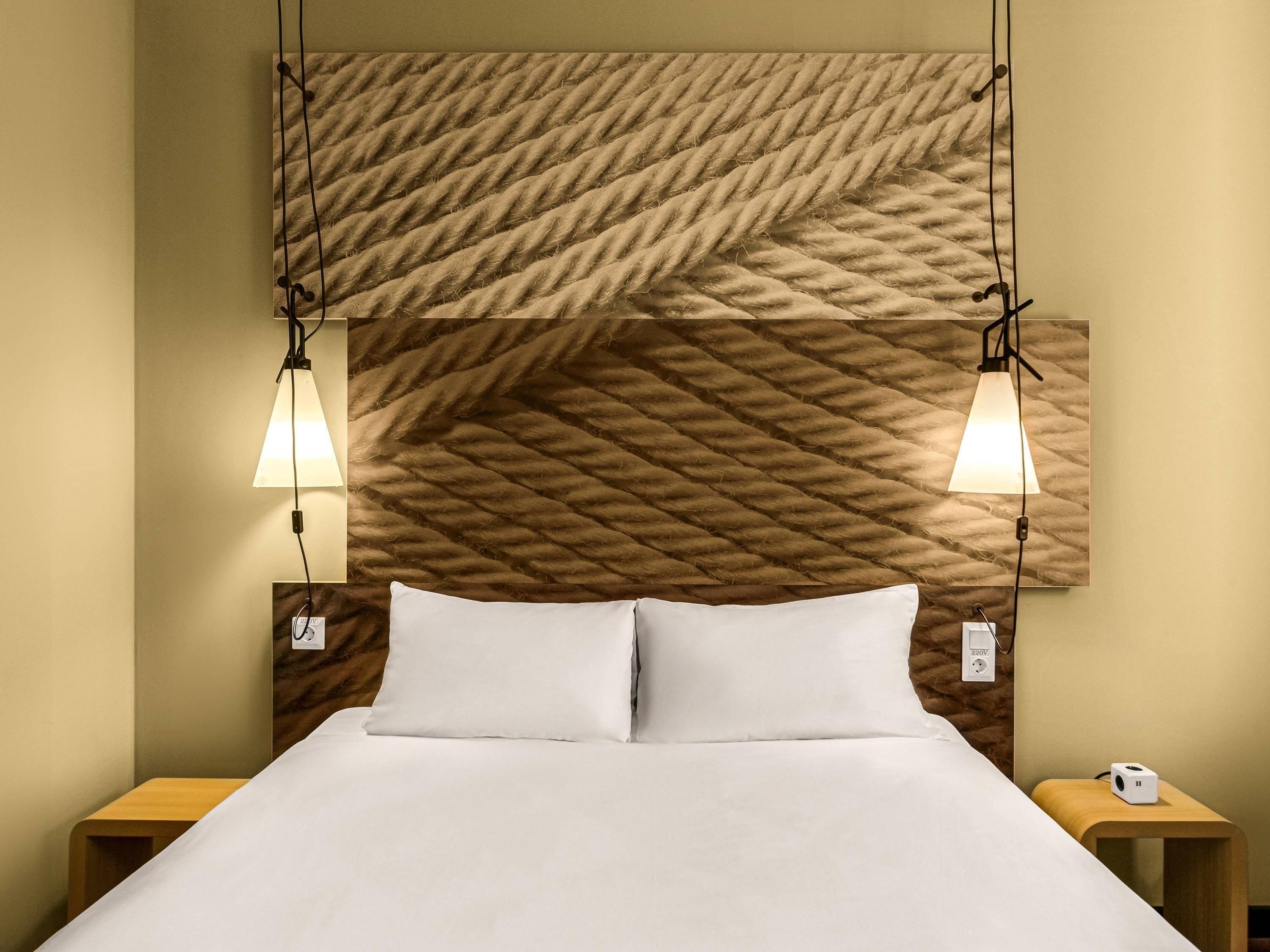 룸, 더블침대 1개 (New Sleep Easy Concept) | 암막 커튼, 방음 설비, 무료 유아용 침대, 무료 WiFi