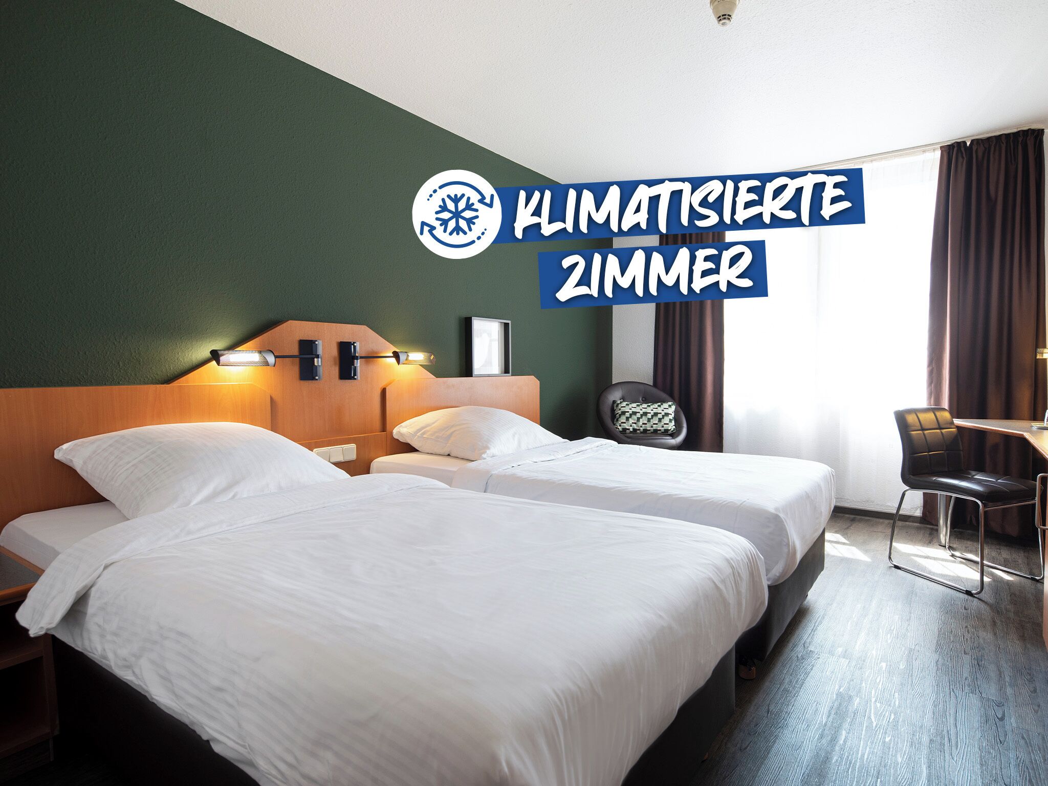 Economy Double Room | In-room safe, desk, laptop workspace, blackout drapes