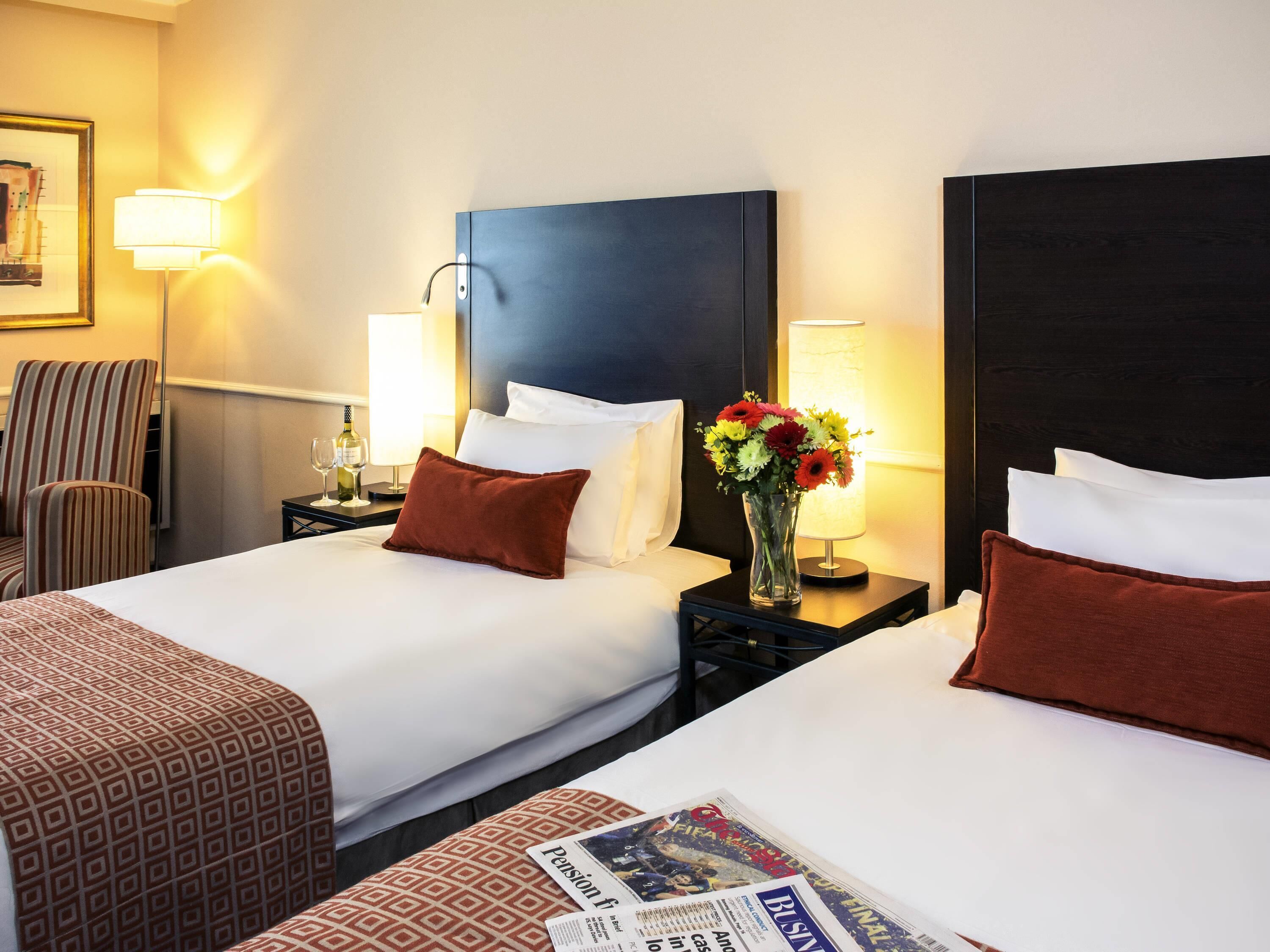 Standard Room, 2 Twin Beds | Minibar, in-room safe, desk, soundproofing