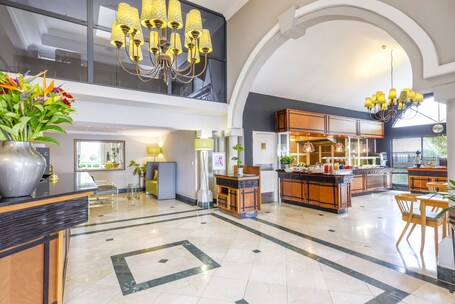 Interior entrance