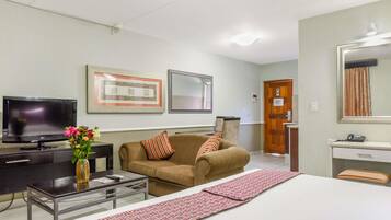In-room safe, desk, blackout drapes, iron/ironing board