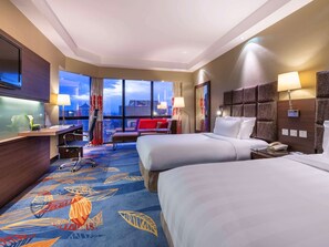 Minibar, in-room safe, desk, blackout drapes