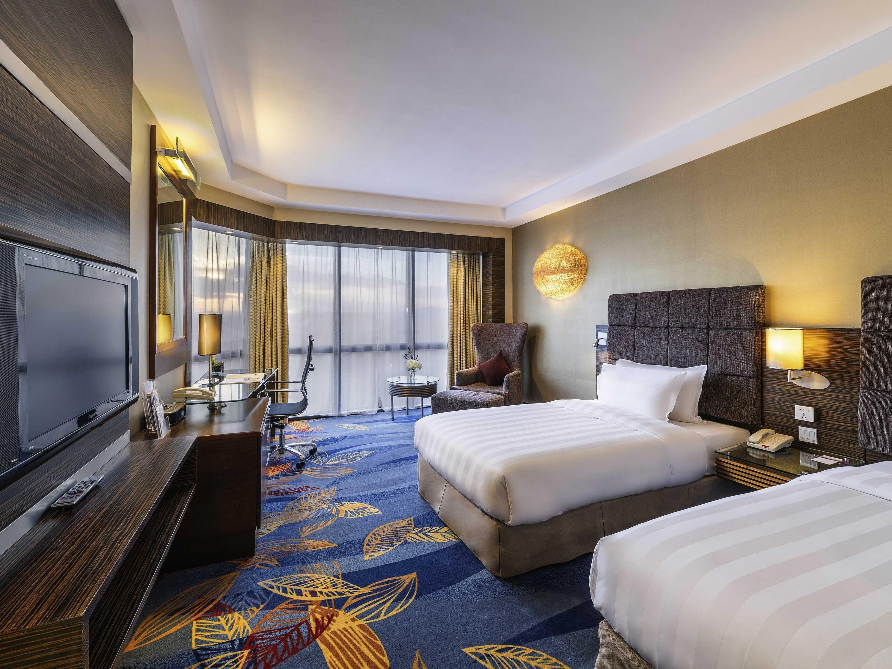 Camera Premier, 2 letti singoli (Executive) | Minibar, cassaforte in camera, una scrivania, tende oscuranti