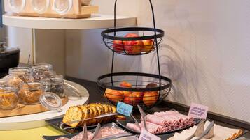 Daily buffet breakfast (EUR 10 per person)