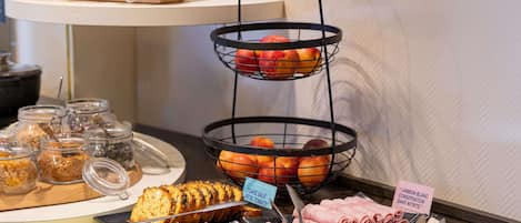 Daily buffet breakfast (EUR 10 per person)