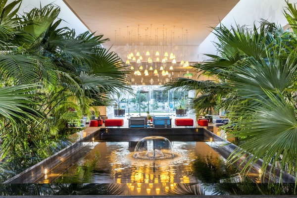 Lobby sitting area