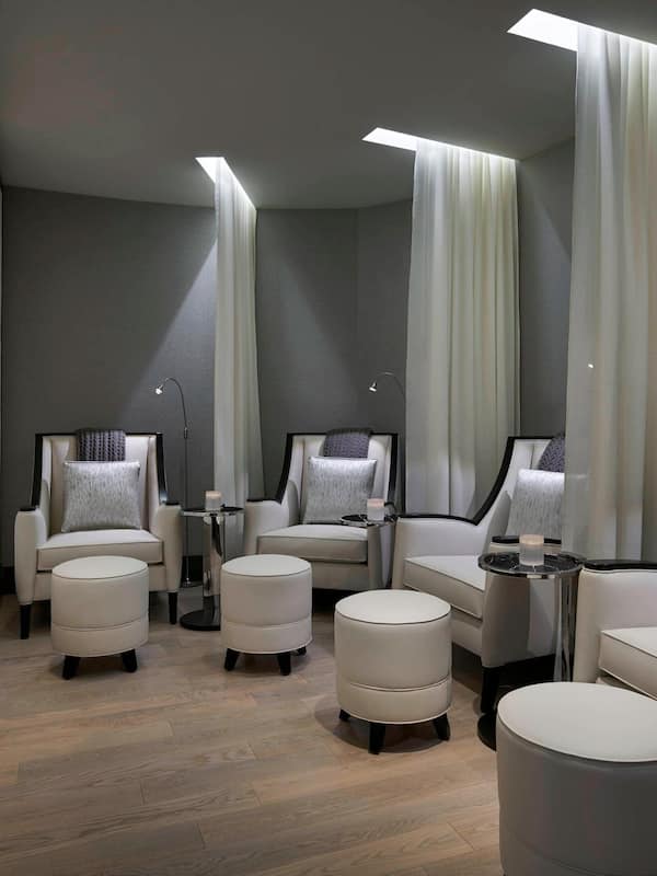 Sauna, steam room, body treatments, aromatherapy, hot stone massages