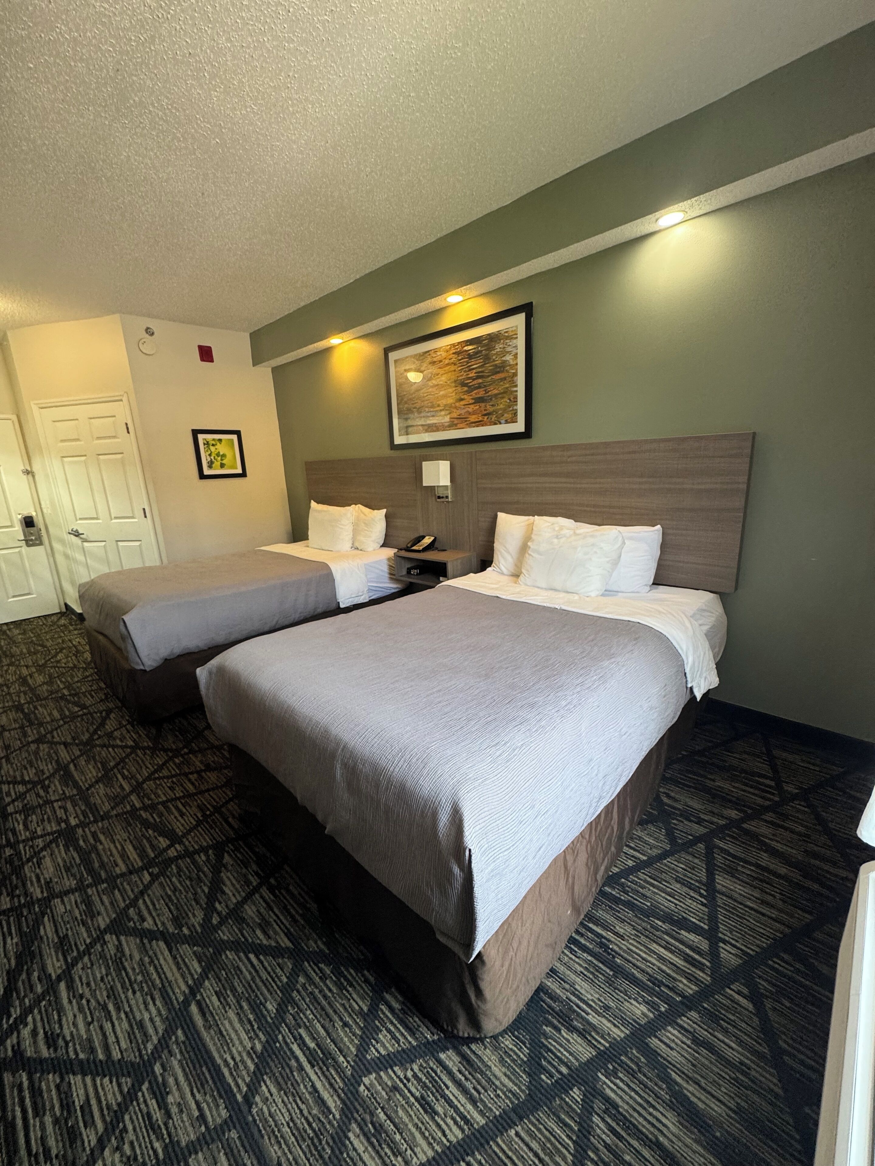 أسرّة بطبقة علوية مريحة ومكتب ومكواة/لوح كي وواي فاي مجانًا