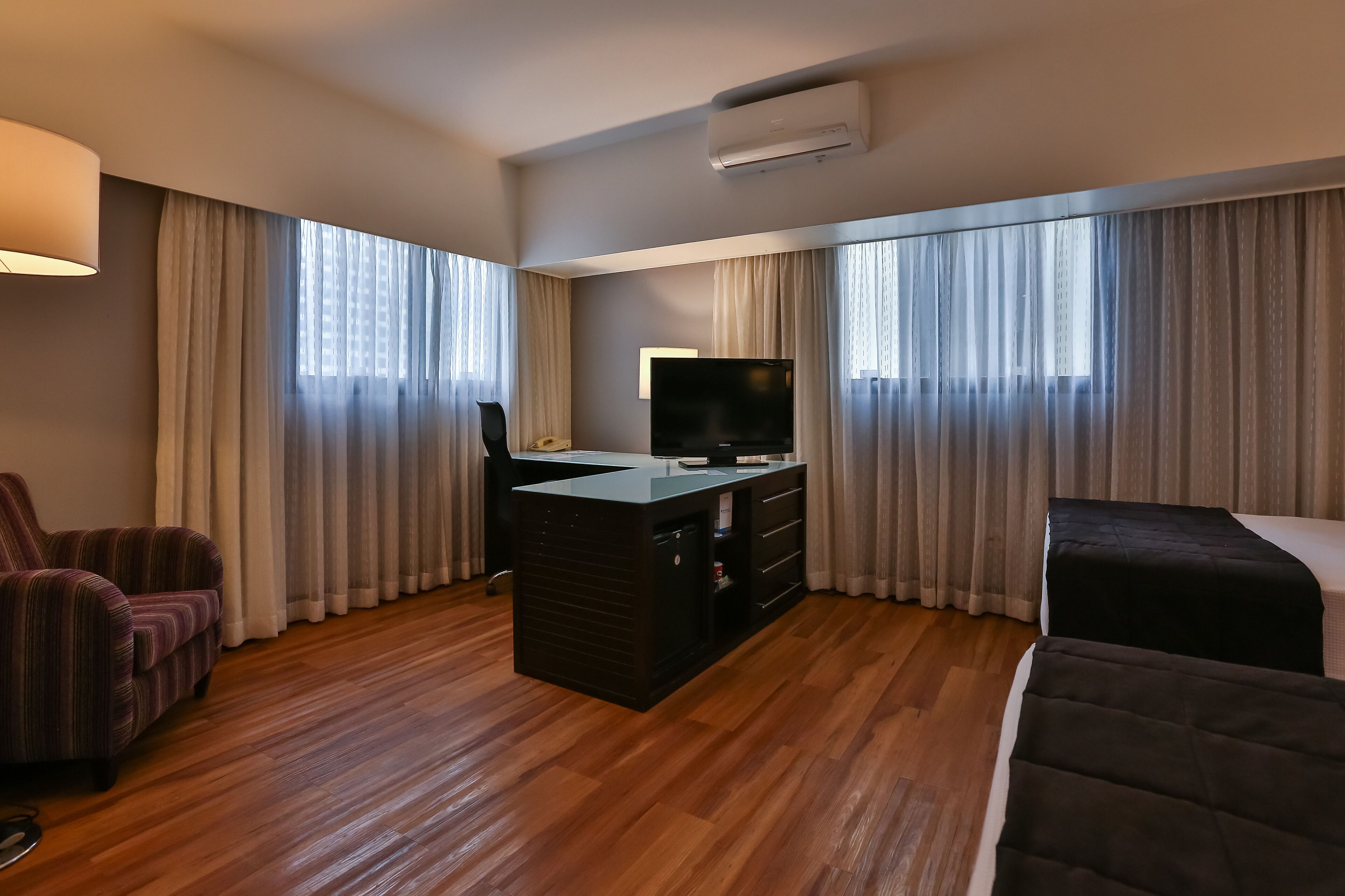 minibar, in-room safe, desk, blackout curtains