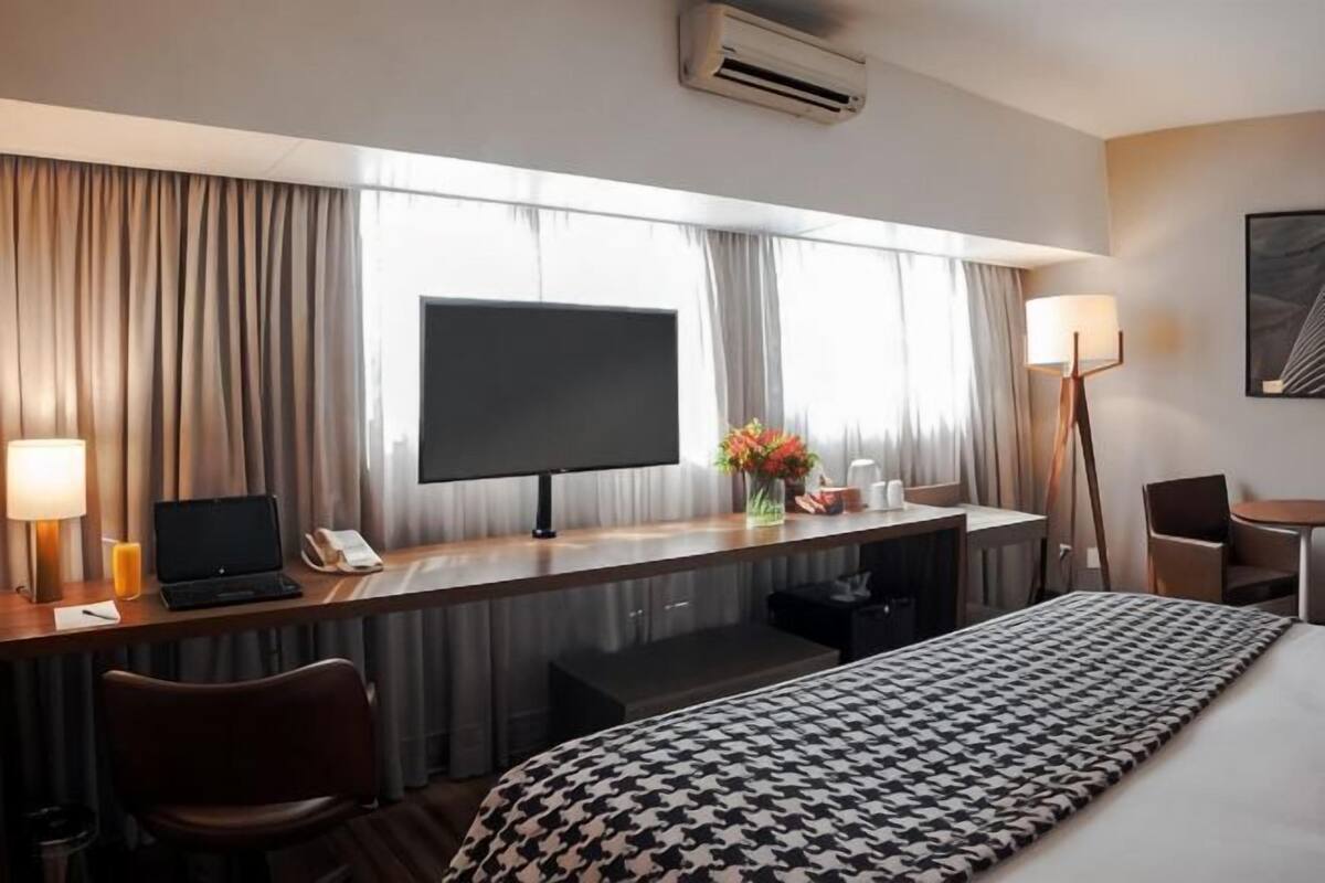 Minibar, in-room safe, desk, blackout curtains