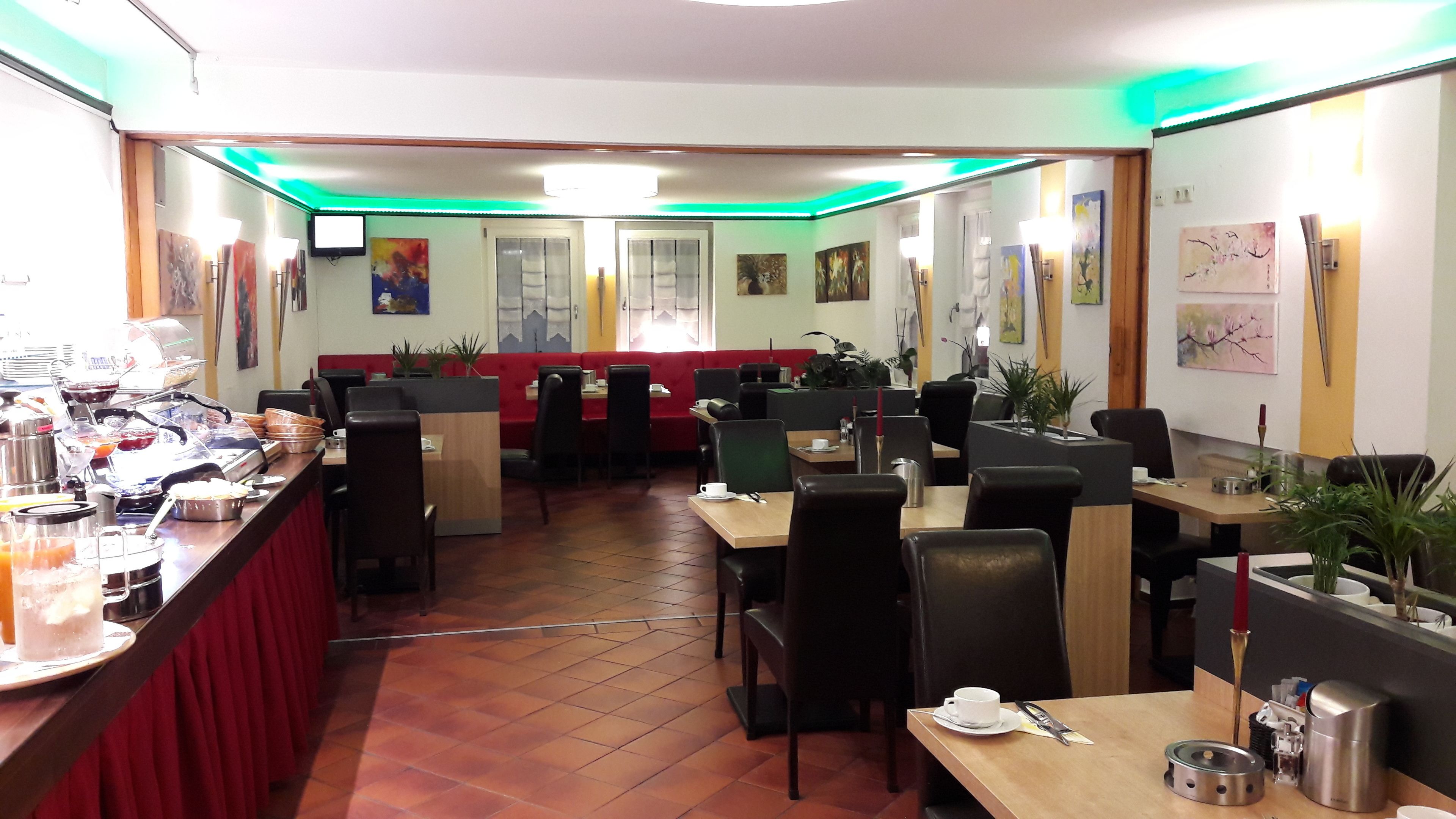 daily buffet breakfast (eur 9.9 per person)