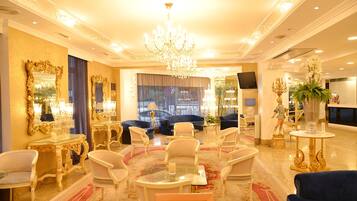 Sala de estar en el lobby