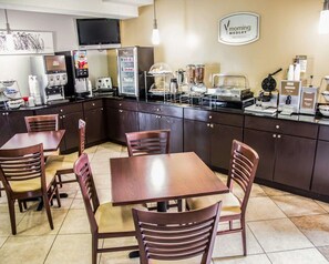 Free daily full breakfast 