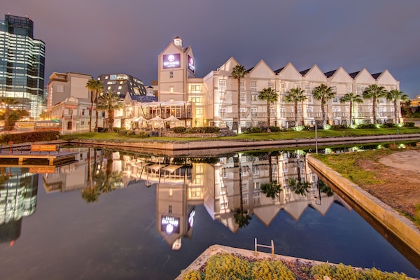 Front of property – evening/night