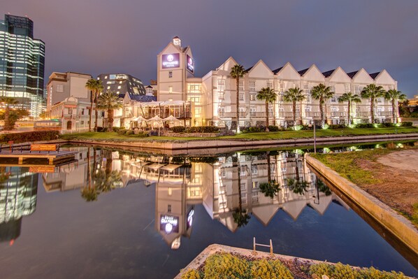 Front of property - evening/night