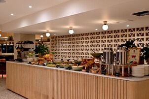 Daily buffet breakfast for a fee