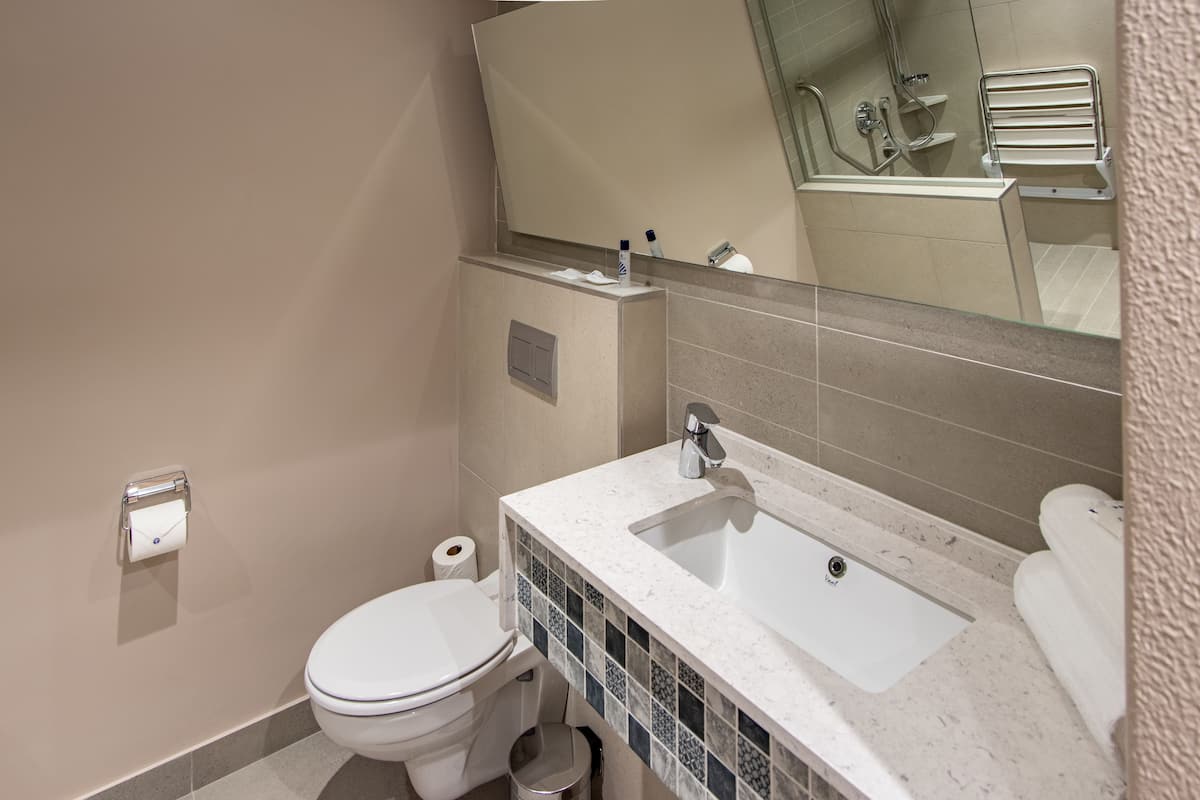 double room, non smoking | bathroom | shower, free toiletries, towels
