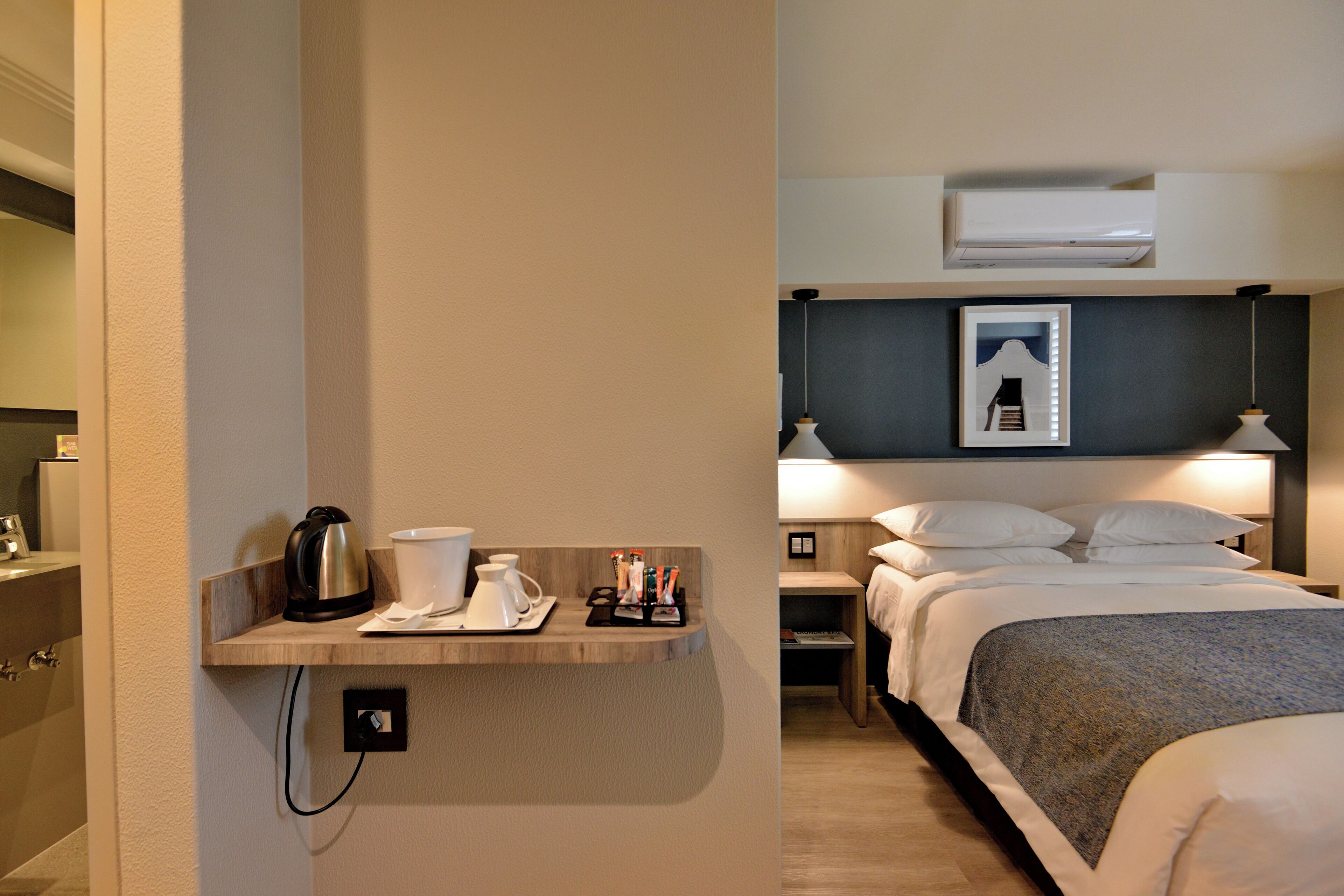 double room, accessible, non smoking | in-room safe, desk, laptop workspace, blackout curtains