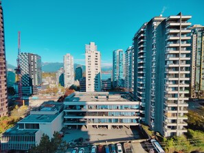 Appartement, Meerdere bedden, balkon, uitzicht op haven | Uitzicht op strand/zee