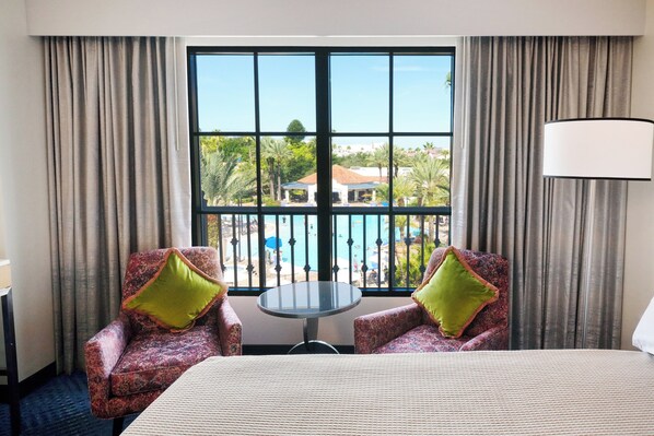 Zimmer, 2 Queen-Betten, Nichtraucher, Poolblick (Includes Universal Express Unlimited^) | Ausblick vom Zimmer