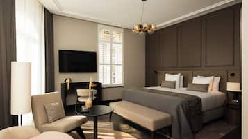 Beaumont Suite | 1 dormitorio, ropa de cama de alta calidad, minibar y caja fuerte