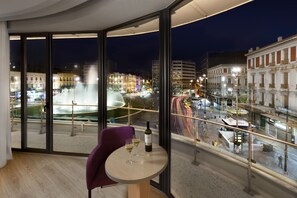 Corner Suite Fountain View | Vue de la chambre