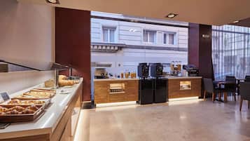 Daily buffet breakfast (EUR 15 per person)